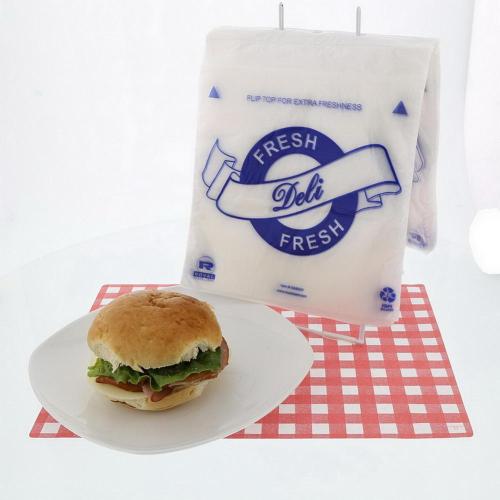 Schieben Sie Deli Bag Clear Food Bag