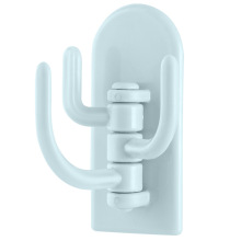 Cactus Shaped 180 Degrees Rotating Triple Hook - Traceless Kitchen Bathroom Door Towel Hanger