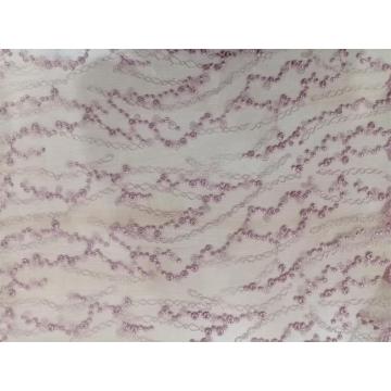 100 tela de vellón poli polar bordada tela de vellón