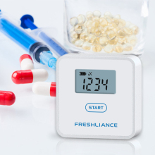 LED Temperature Indicator Sticker with Digital Display