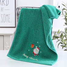Christmas Promotion: Embroidered Hand Towel Set in Gift Box