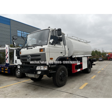 Dongfeng 4x4 / 4wd 10 000liters Camion de réservoir de carburant bon marché