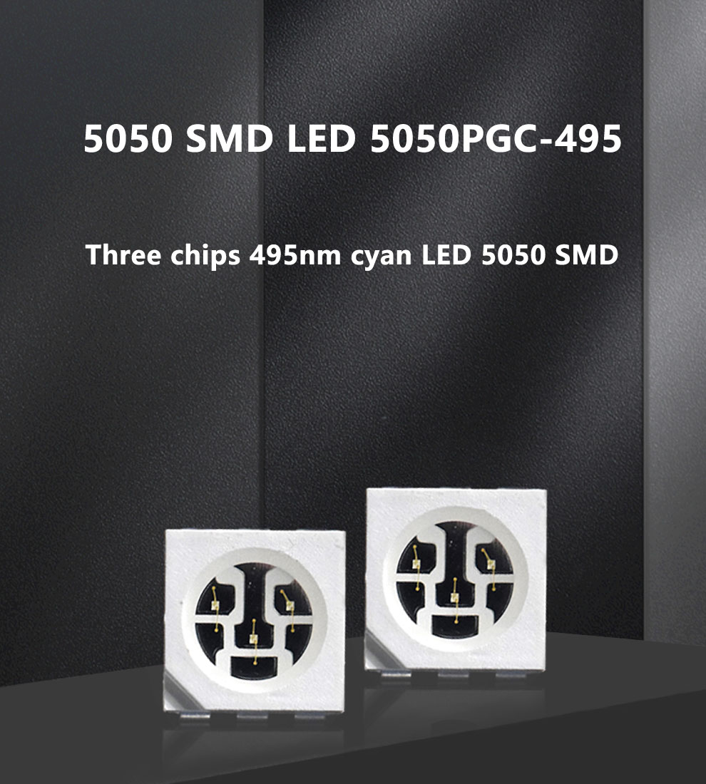 5050PGC-490 5050 SMD LED Cyan LED