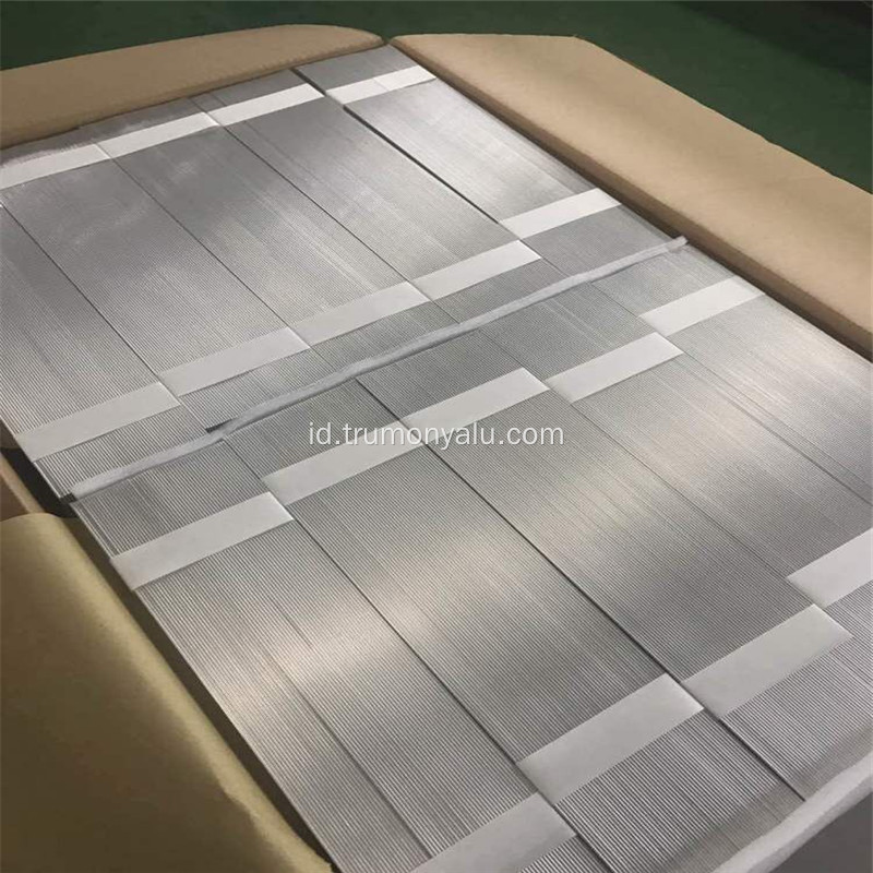 3003 tabung saluran aluminium mikro untuk heat sink