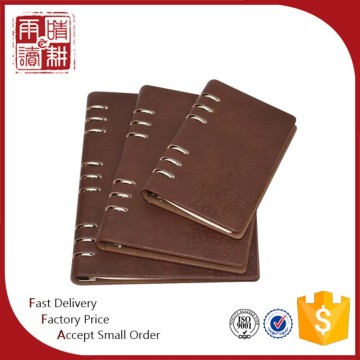 wholesale office leather ring binder notebook for school