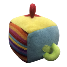 Puzzle di peluche Dice Toy Rainbow