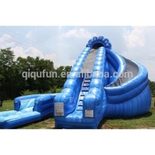 Amusement park dry slide tube slide clamp playground slide for kids/inflatable slide dry