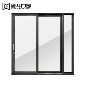 Ultra Narrow Edge Sliding Doors with Floor Tracks