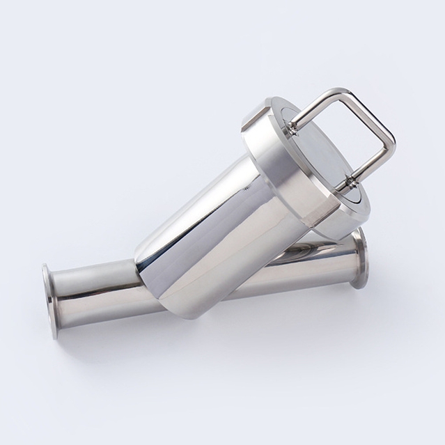 SS304 Y Tip Filtre Süzgeç Bira Şarabı Endüstrisi SS304 Y Type Filter Strainer for Beer Wine Industry