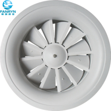 Adjustable HVAC Aluminum Round Air Swirl Diffusers