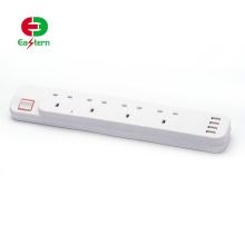 GCC PASSED Eco-Friendly factory direct sales usb triple plug socket