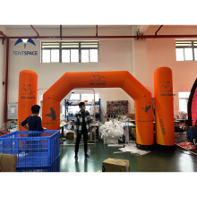 Custom Inflatable Fire Resistant Welcome Arch for Racing and Sporting Events