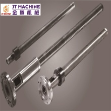 Double row air hole granulation single screw cylinder