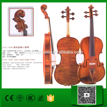 Professional handcraft high grade solo violin Factory