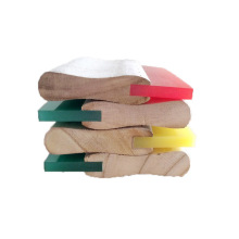 3 Pieces 3 Sizes Screen Printing Squeegee - Wooden Ink Scraper 75 Durometer