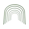 Frame with plastic coated support hoops