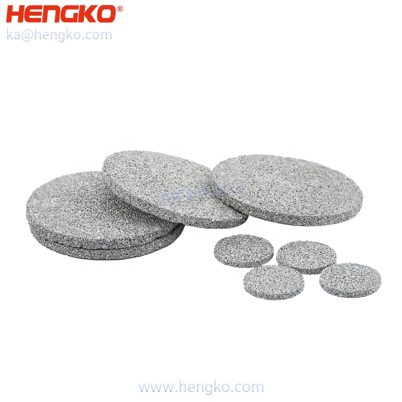 304/316/316L Customized Porous Stainless Steel Sintered Filter Disc For Various Filtration System