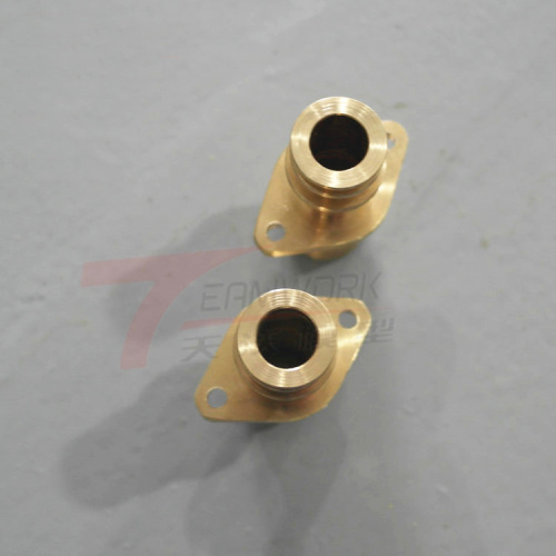 Custom cnc machining parts brass metal spare parts