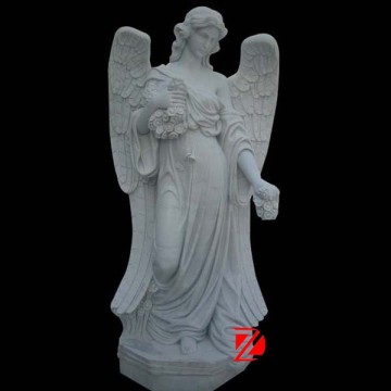 Garden guardian angel statue