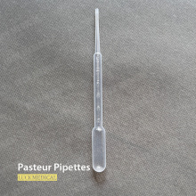 Conseil de pipette de pasteur en plastique en microbiologie