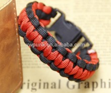 stands paracord bracelet whistle buckle paracord bracelet survival paracord bracelet