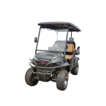 Four-wheeled 2-seater golf cart