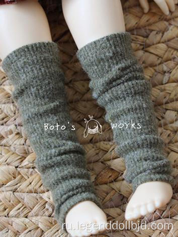 Носки BJD Green / khaki / Orange Stockings для шарнирной куклы YOSD