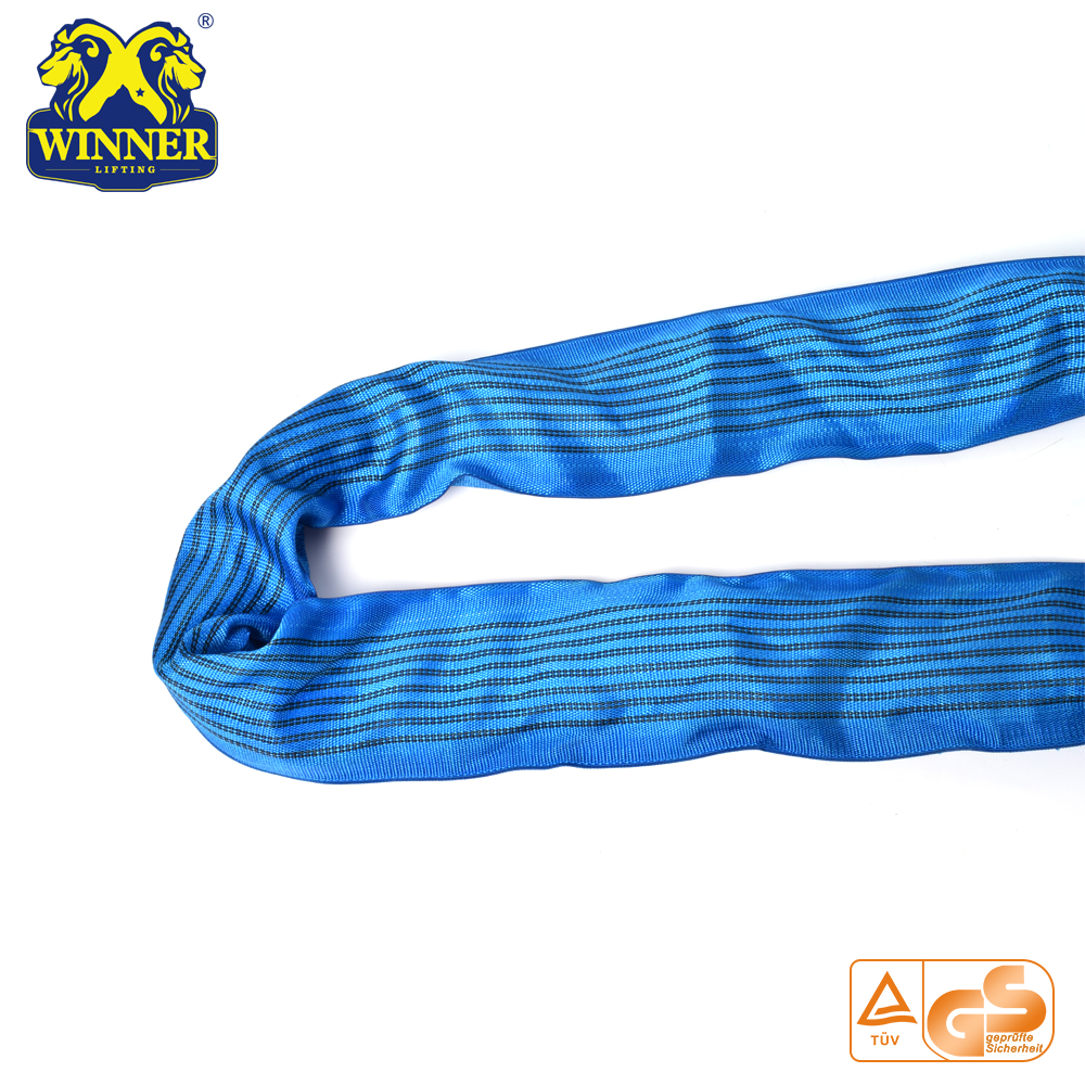 Heavy Duty 8T Lashing Endless Polyester Round Sling