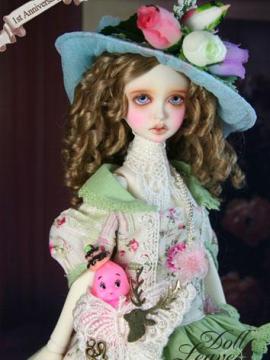 BJD V Vivian Girl 43.5cm Ball Jointed Doll