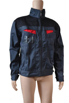 Polyester/Cotton Gray/Black Jacket