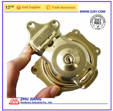 Gold Wooden Box Locks