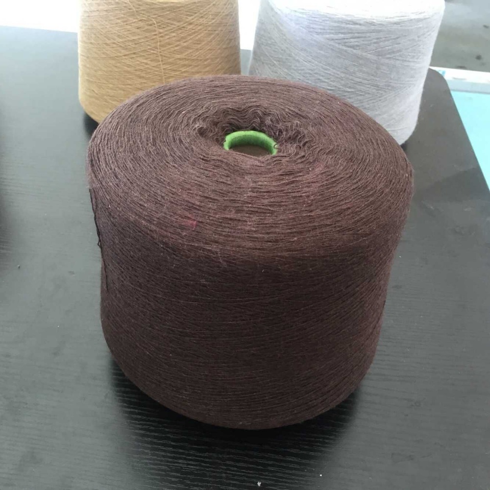 acrylic cotton polyester blended yarn low twist sweater yarn