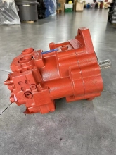 Original and new KYB PSVD2-42 hydraulic pump