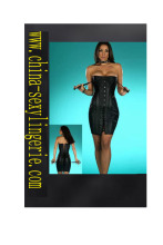 lady's pvc corset