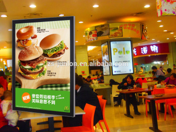Wholesale indoor advertising board for fast food, indoor advertising board