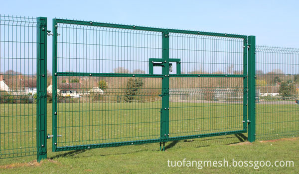 3d mesh fence panels double gate