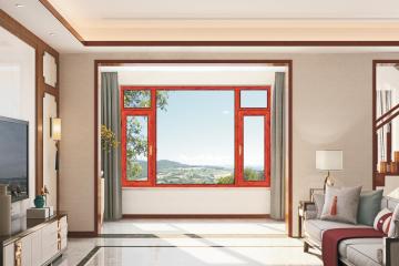 Thermal insulation three glass casement window