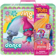 Trolls Metal Carry Box Deluxe Stationery Gift