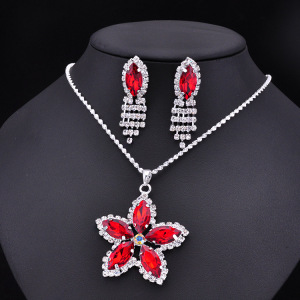 New fashion flower girl jewelry set