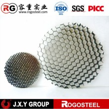 Aluminum honeycomb composite partition of honeycomb core
