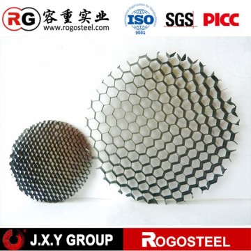 Aluminum honeycomb composite partition of honeycomb core