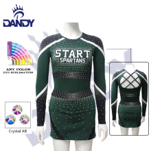 Navy Blue Cheerleading Uniforms For Kids