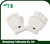 white knitted fingerless gloves