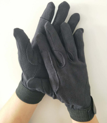 Black Deluxe Cotton Gloves