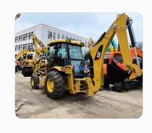 High Quality Japan-Origin Cat 420F Backhoe Loader for Sale