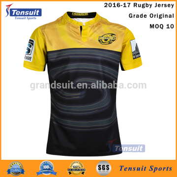National union rugby tops shirt best quality original striped league rugby jersey colorful 100% polyester interlock jersey rugby