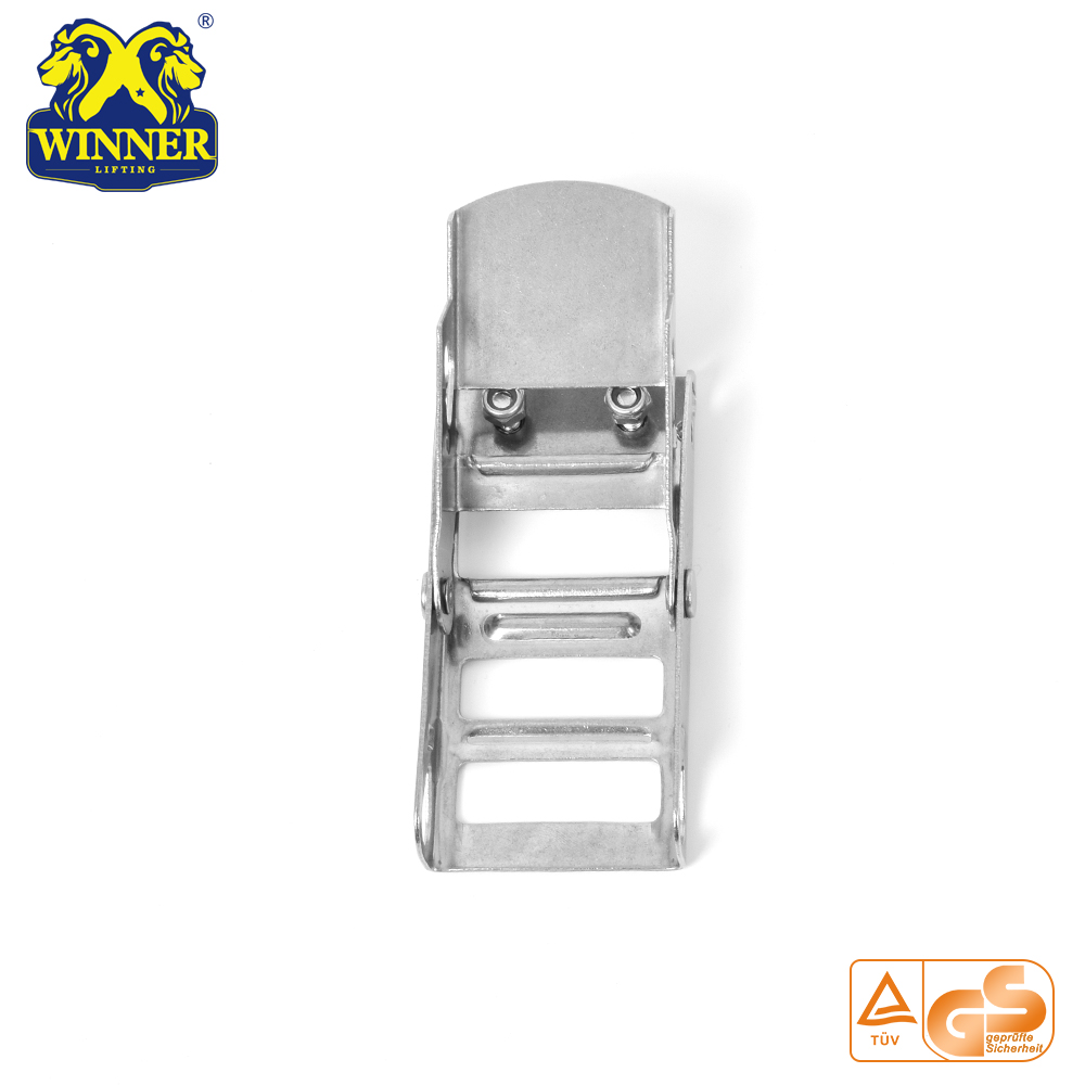 Hot Sale Webbing Buckle 2" Stainless Steel Overcenter Buckle