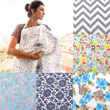 Nursing Cover Stole, Breastfeeding Shawl Scarf, Baby Breastfeeding Shawl