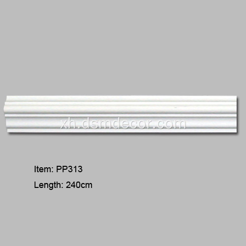 PU Decorative Plain Panel Moldings