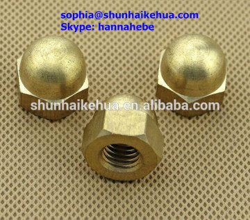 DIN1587 Brass Acorn Nut / Nut Cap / Cap Nut